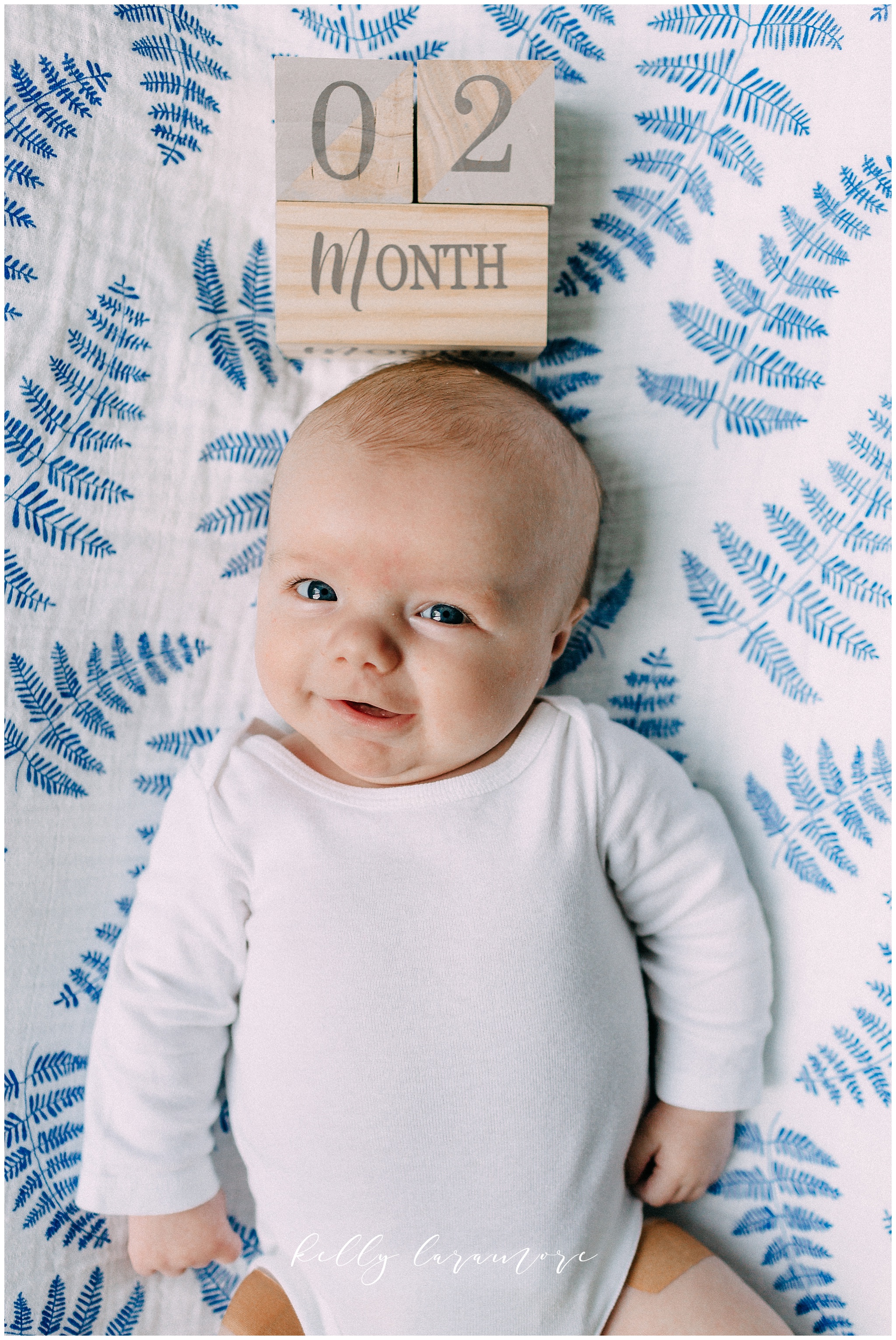 baby blocks, two month old, smiling baby, monthly baby photos