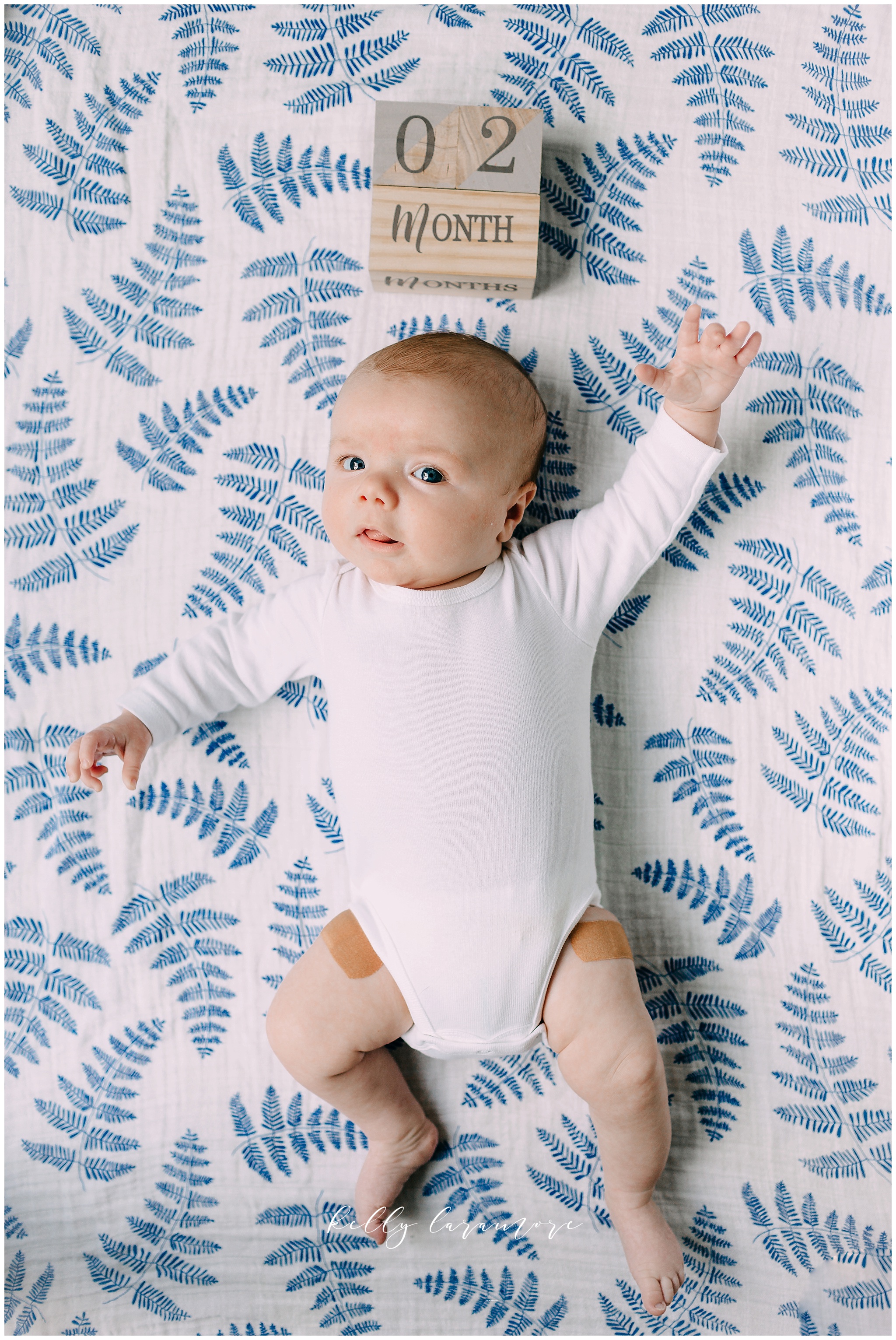 monthly baby photos, 2 month old, simple baby photos