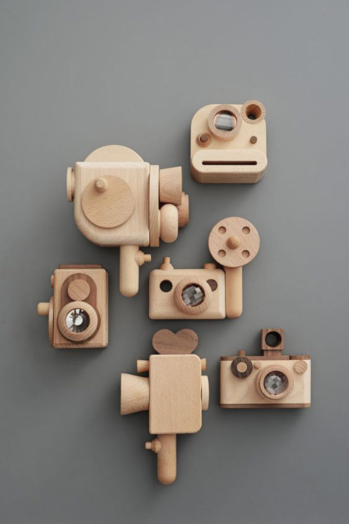 Wooden cameras, fathers factory, handmade camera, toy, heirloom wooden toys